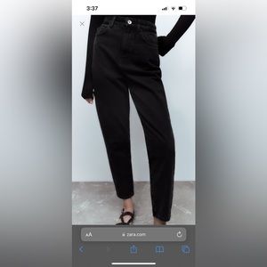 Black mom jeans